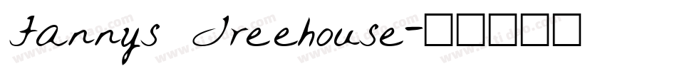Fannys Treehouse字体转换